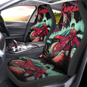 Kaneda Shotaro Car Seat Covers Custom Akira Anime Car Accessories