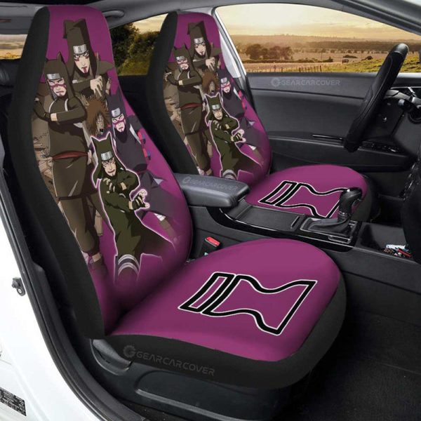 Kankurou Car Seat Covers Custom Anime Car Accessories For Fans