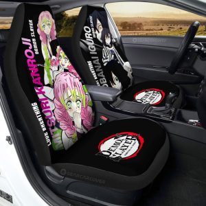 Kanroji And Obanai Car Seat Covers Custom