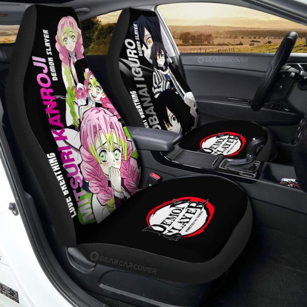 Kanroji And Obanai Car Seat Covers Custom