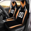 Karasuno Car Seat Covers Personalized Haikyuu Anime Car Accessories