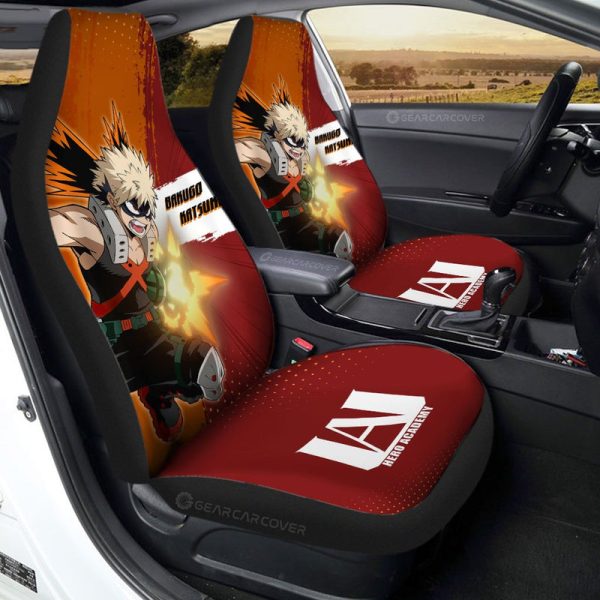 Katsuki Bakugo Car Seat Covers Custom For Fans