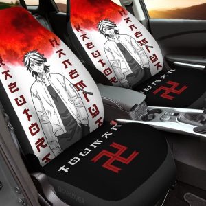 Kazutora Hanemiya Car Seat Covers Custom Anime Tokyo Revengers Car Accessories