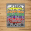 Keep Training Until The Belt Turns Black Karate Gift Fleece Blanket