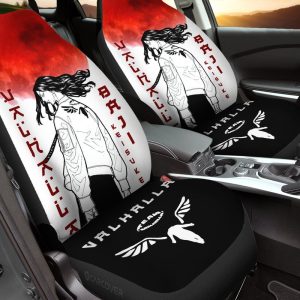 Keisuke Baji Car Seat Covers Custom Anime Tokyo Revengers Car Accessories