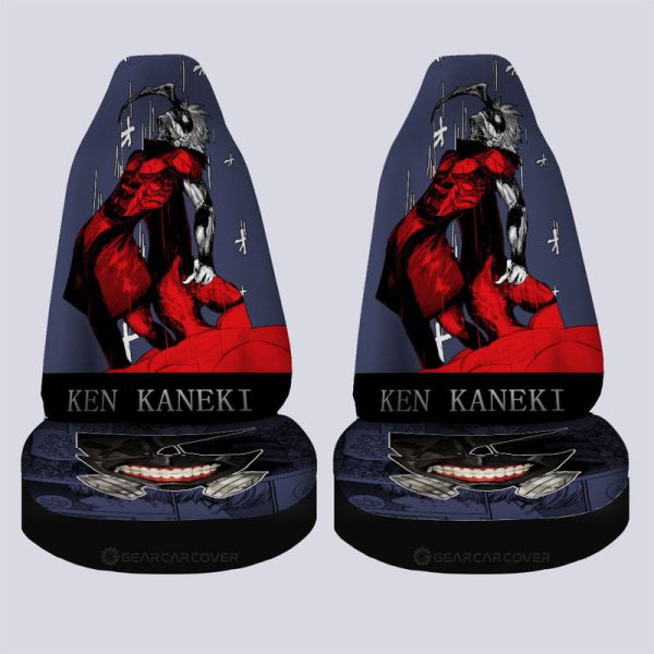 Ken Kaneki Car Seat Covers Custom Car Accessories