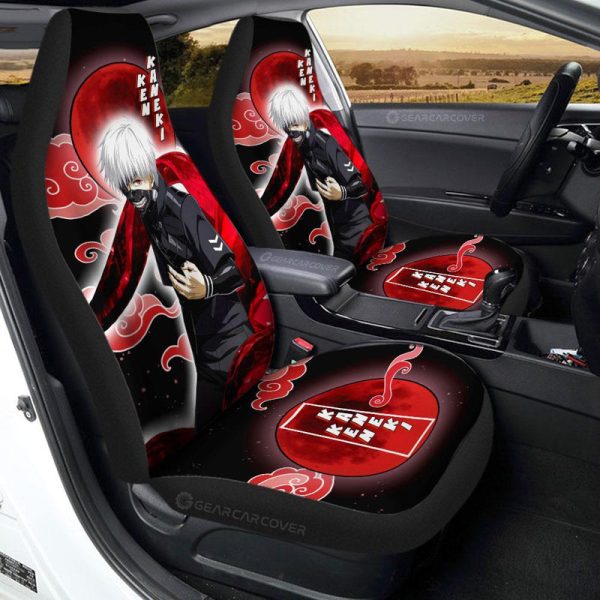 Ken Kaneki Car Seat Covers Custom Gifts For Fans