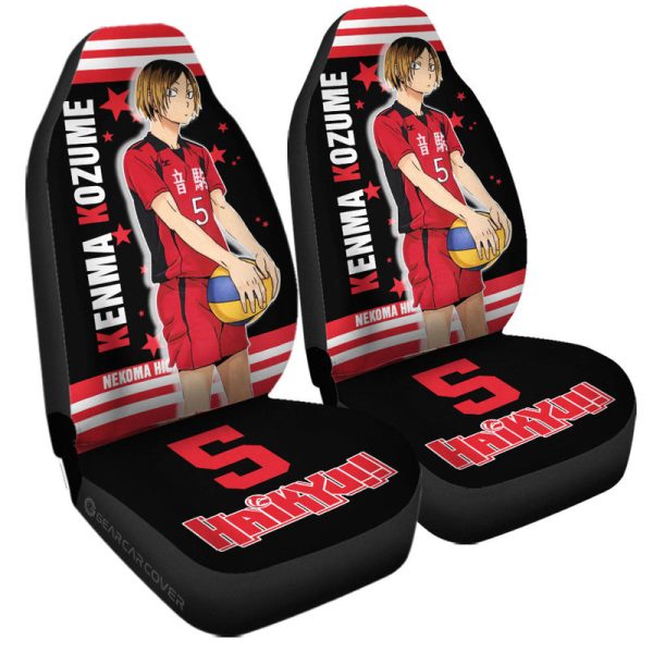 Kenma Kozume Car Seat Covers Custom Car Accessories