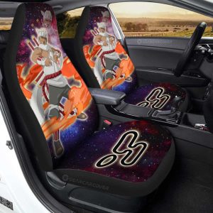 Killer Bee Car Seat Covers Custom Anime Galaxy Style Car Accessories For Fans