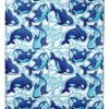 Killer Whale Orca Blanket