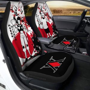 Killua Zoldyck And Hisoka Morow Car Seat Covers Custom Japan Style Hunter x Hunter Anime Car Accessories