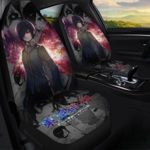 Kirishima Touka Car Seat Covers Custom Anime Tokyo Ghoul Car Interior Accessories