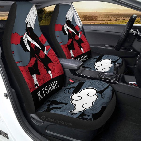 Kisame Car Seat Covers Custom Car Accessories Manga Color Style