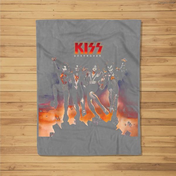 Kiss – 1976 Destroyer Fleece Blanket