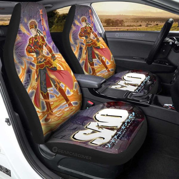 Klein Car Seat Covers Custom Manga Galaxy Style