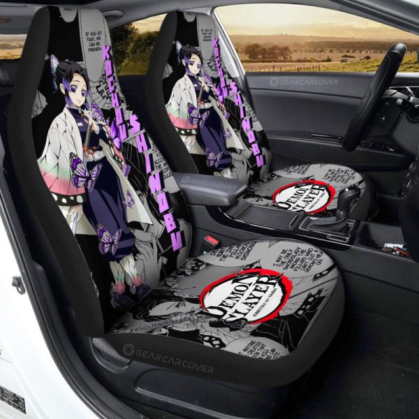 Kochou Shinobu Car Seat Covers Custom Demon Slayer Anime Mix Mangas