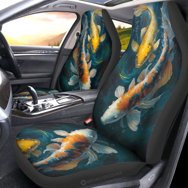 Koi Fish Car Seat Covers Custom Car Accessories