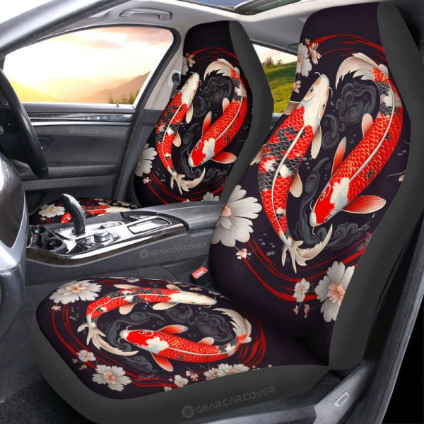 Koi Fish Car Seat Covers Custom Car Accessories