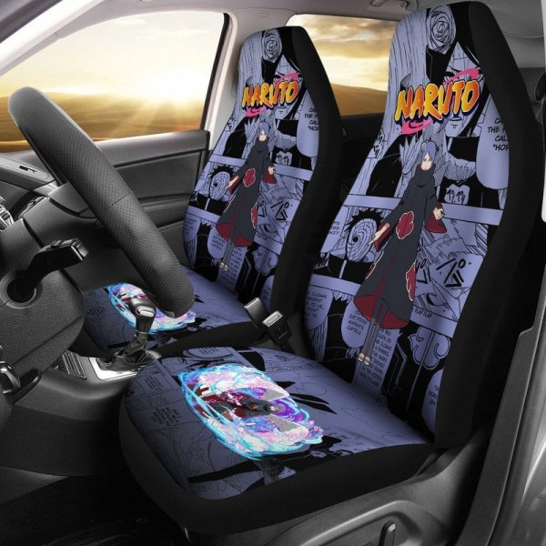 Konan Akatsuki Car Seat Covers Custom Manga Anime Car Accessories