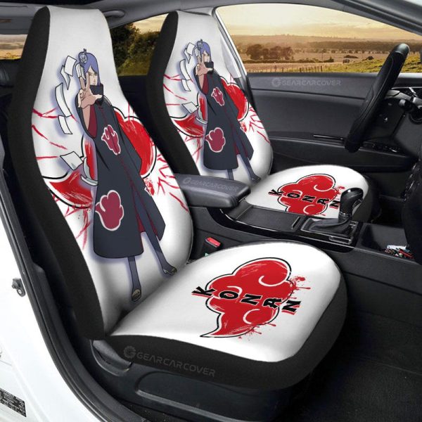 Konan Car Seat Covers Custom Anime