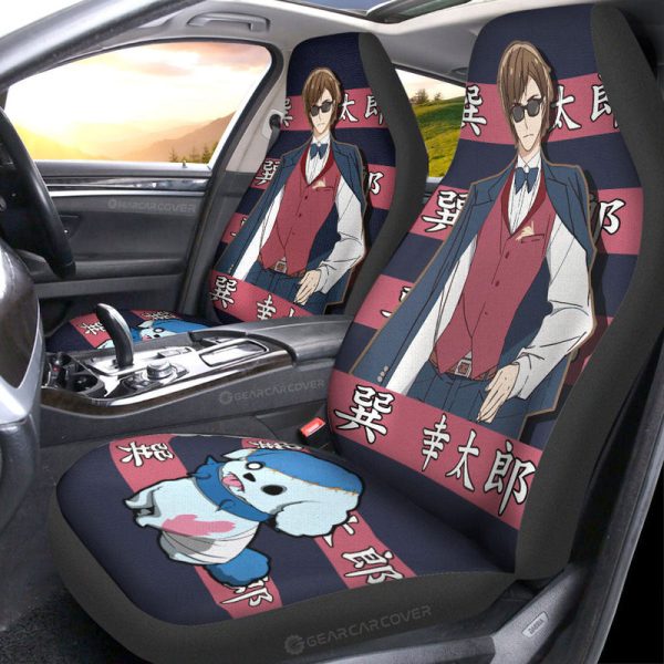 Kotaro Tatsumi Car Seat Covers Custom Anime Car Accessories