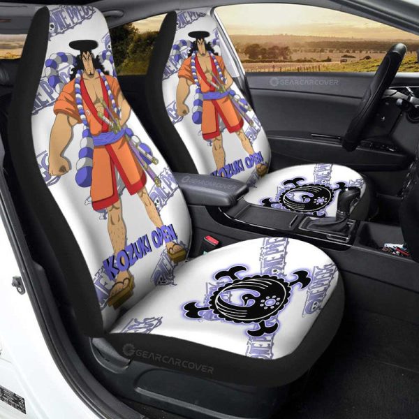 Kozuki Oden Car Seat Covers Custom One Piece Anime