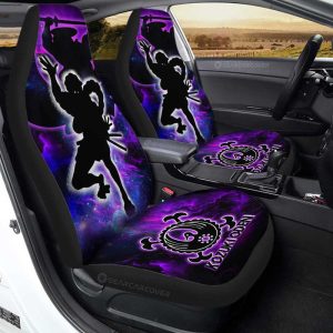 Kozuki Oden Car Seat Covers Custom One Piece Anime Silhouette Style