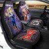 Krillin And Android 18 Car Seat Covers Custom Galaxy Style Dragon Ball Anime Car Accessories