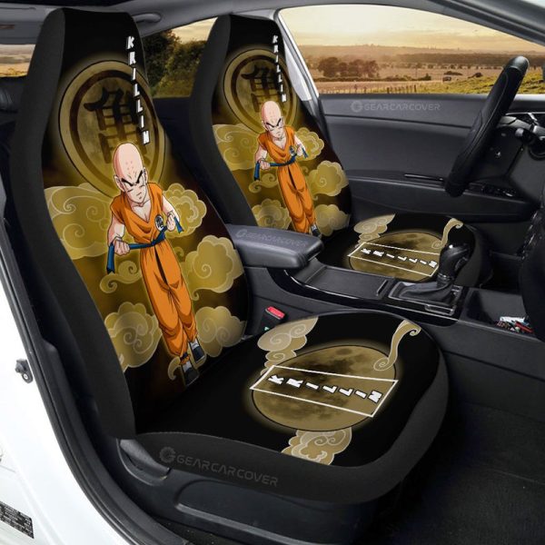 Krillin Car Seat Covers Custom Car Interior Accessories