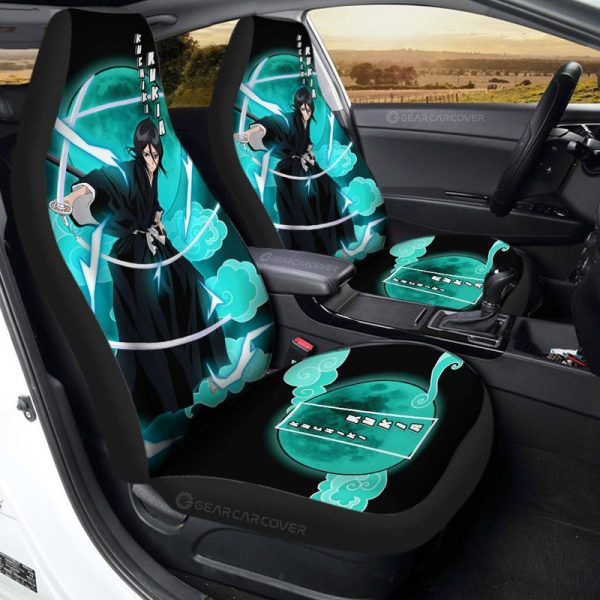 Kuchiki Rukia Car Seat Covers Custom Bleach Anime Car Interior Accessories