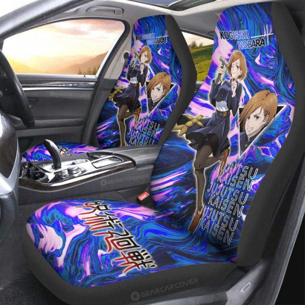 Kugisaki Nobara Car Seat Covers Custom Car Accessories