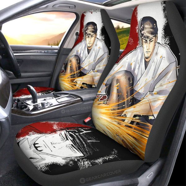 Kunishige Rokuhira Car Seat Covers Custom Kagurabachi Car Accessories