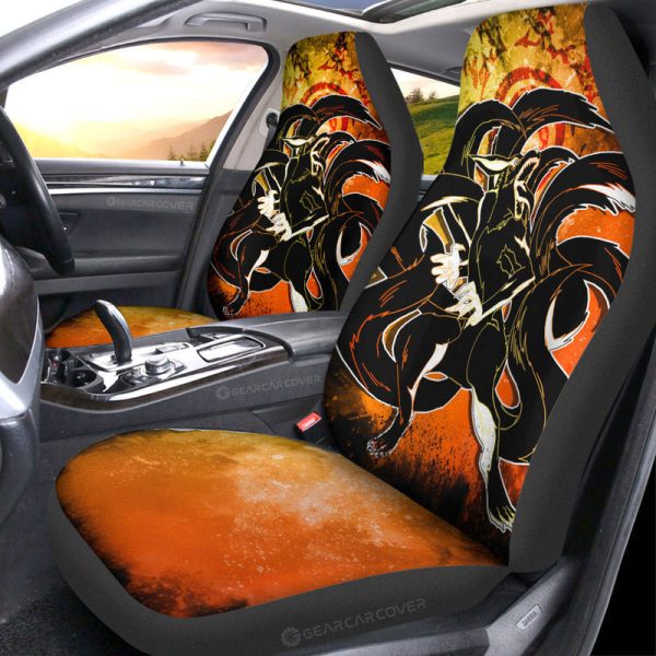 Kurama Car Seat Covers Custom Anime Car Accessories