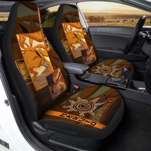 Kurama Car Seat Covers Custom Anime Car Accessories