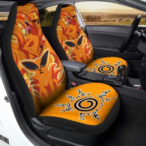 Kurama Car Seat Covers Custom Anime Car Accessories