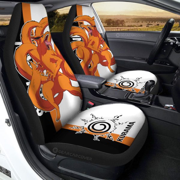 Kurama Car Seat Covers Custom Anime Car Accessories