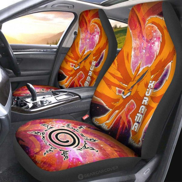 Kurama Car Seat Covers Custom Characters Anime Car Accessories