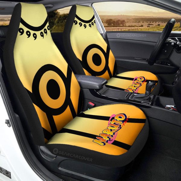 Kurama Mode Uniform Car Seat Covers Custom Anime Car Interior Accessories