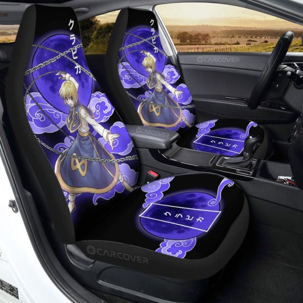 Kurapika Car Seat Covers Custom Hunter x Hunter Anime Car Accessories