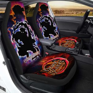 Kyoujuro Rengoku Car Seat Covers Custom Demon Slayer Anime