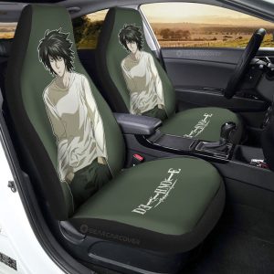 L Lawliet Car Seat Covers Custom Death Note