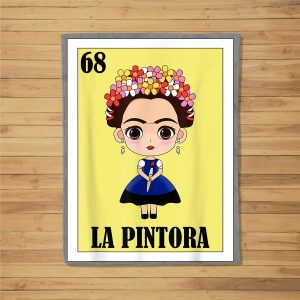 La Pintora Lottery Gift – Mexican Lottery Fleece Blanket