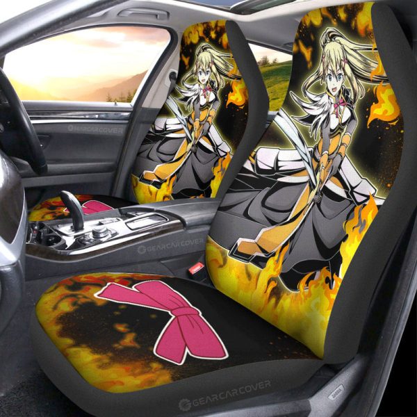 Lalatina Dustiness Ford Car Seat Covers Custom Anime Car Accessories