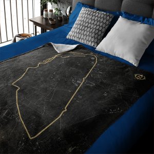 Le Mans France Circuit Blanket