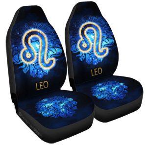 Leo Car Seat Covers Custom Zodiac Car Accessories