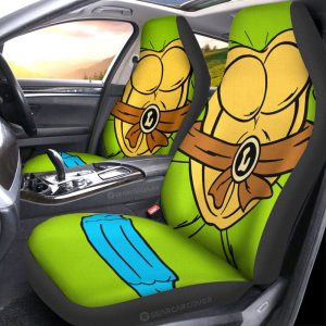 Leonardo Car Seat Covers Custom Ninja Turtle Car Accessories