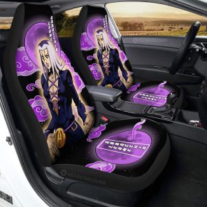 Leone Abbacchio Car Seat Covers Custom JoJo's Bizarre Adventure Anime Car Accessories