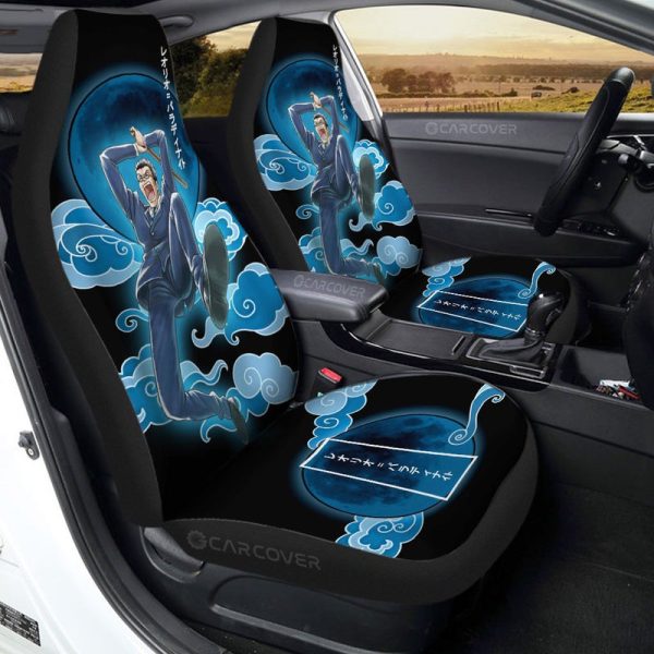 Leorio Paradinight Car Seat Covers Custom Hunter x Hunter Anime Car Accessories