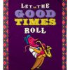 Let The Good Time Roll Mardi Gras Blanket