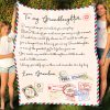 Letter From Grandma To Granddaughter –  – Gifts For Granddaughters